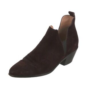 Sigerson Morrison Suede Ankle Chelsea Boots
Burgundy - Sz. 10